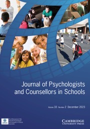 Journal of Psychologists and Counsellors in Schools